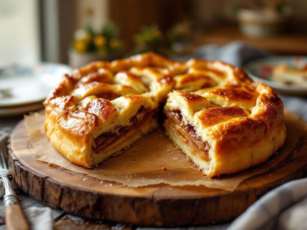 Galette des rois à la frangipane et rhum