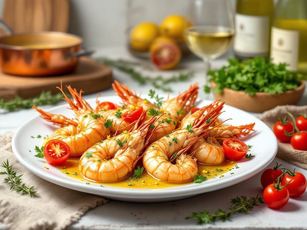 Langoustes à l'américaine