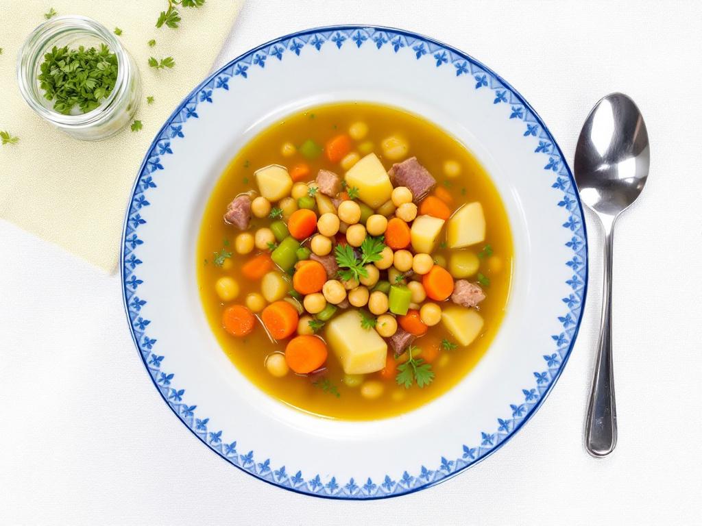 Soupe de pois chiches